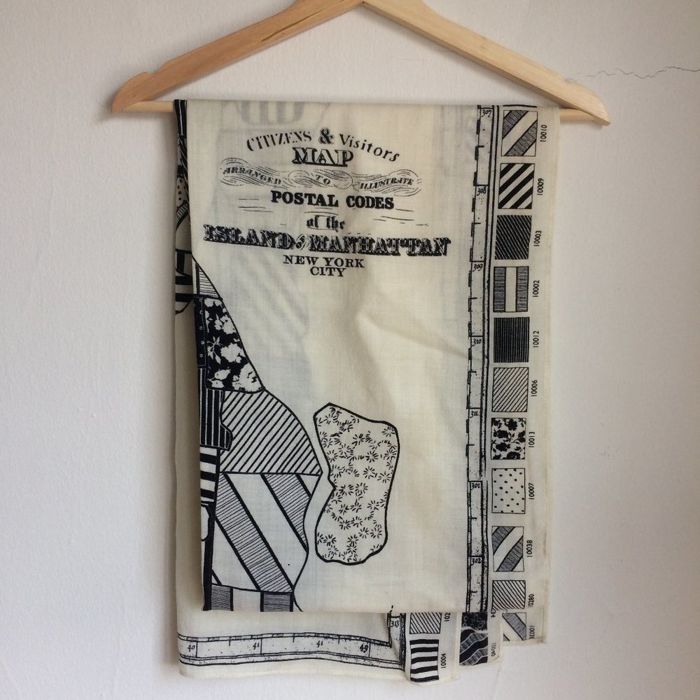 Madewell Manhattan Postal Code Scarf
